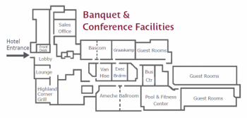 Banquet Space/ First Floor Layout